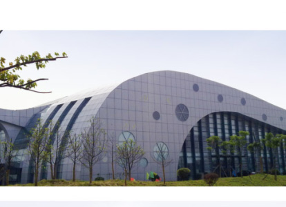自贡会议中心外景网架工程